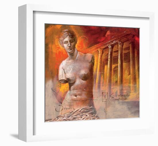 Ephesos-Joadoor-Framed Art Print