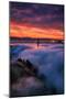 Epic Bay Area Sunrise, June 4, 2016 - San Francisco-Vincent James-Mounted Photographic Print