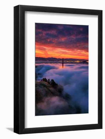 Epic Bay Area Sunrise, June 4, 2016 - San Francisco-Vincent James-Framed Photographic Print