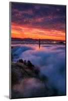 Epic Bay Area Sunrise, June 4, 2016 - San Francisco-Vincent James-Mounted Photographic Print