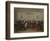 Epic Chess Match Between Pierre Saint Amant and Howard Staunton in 1843-Jean Henri Marlet-Framed Giclee Print