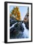 Epic Fall Vision - Fall Color, Bishop Creek Canton, Eastern Sierras California-Vincent James-Framed Photographic Print