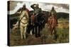 Epic Heroes-Victor Mikhailovich Vasnetsov-Stretched Canvas