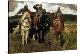 Epic Heroes-Victor Mikhailovich Vasnetsov-Stretched Canvas