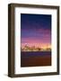 Epic Port Afterburn, Port of Oakland Sunset, San Francisco Bay-Vincent James-Framed Photographic Print