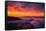 Epic Sunrise and Low Fog at Golden Bridge, San Francisco-Vincent James-Framed Stretched Canvas