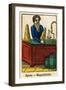 Epicier - Spezereihandler Woodblock Print-Stefano Bianchetti-Framed Giclee Print