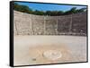 Epidaurus, Argolis, Peloponnese, Greece. The 14th century BC, 4,000 seat theatre, designed by Po...-null-Framed Stretched Canvas