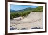 Epidaurus, Argolis, Peloponnese, Greece. The 14th century BC, 4,000 seat theatre, designed by Po...-null-Framed Photographic Print