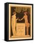 Epigrammes Dans L'ile De Chypre, Illustration from Les Chansons De Bilitis, by Pierre Louys, Pub. 1-Georges Barbier-Framed Stretched Canvas