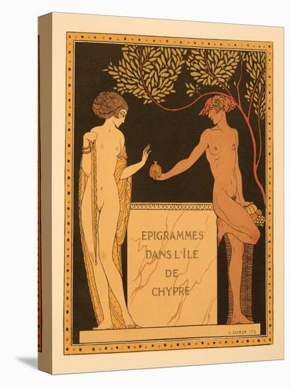 Epigrammes Dans L'ile De Chypre, Illustration from Les Chansons De Bilitis, by Pierre Louys, Pub. 1-Georges Barbier-Stretched Canvas