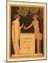 Epigrammes Dans L'ile De Chypre, Illustration from Les Chansons De Bilitis, by Pierre Louys, Pub. 1-Georges Barbier-Mounted Giclee Print