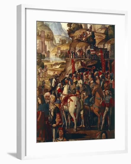 Epiphany, 1511-1512-Marcello Fogolino-Framed Giclee Print