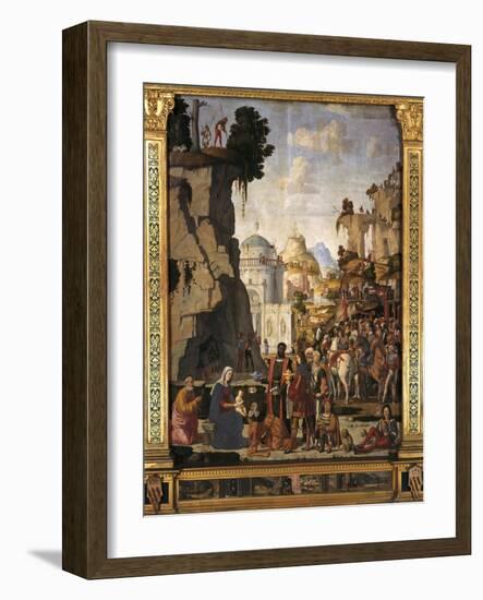 Epiphany, 1511-1512-Marcello Fogolino-Framed Giclee Print