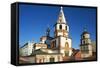 Epiphany Cathedral, Irkutsk, Siberia, Russia, Eurasia-Bruno Morandi-Framed Stretched Canvas