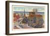 Episcopal Cathedral, Buffalo-null-Framed Premium Giclee Print