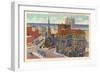 Episcopal Cathedral, Buffalo-null-Framed Premium Giclee Print