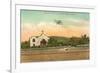Episcopal Church, Biplane, La Jolla, California-null-Framed Premium Giclee Print