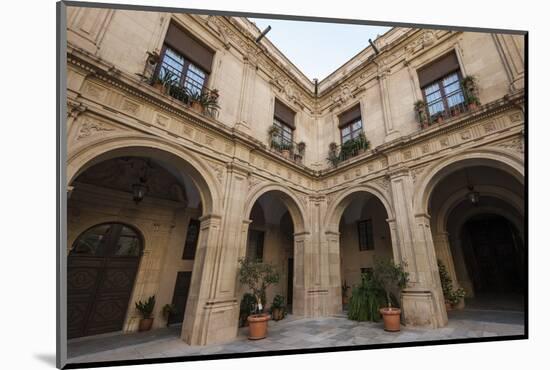 Episcopal Palace, Murcia, Region of Murcia, Spain-Michael Snell-Mounted Photographic Print