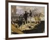 Episode de l'expédition du Mexique en 1838,-Horace Vernet-Framed Giclee Print