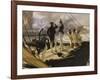 Episode de l'expédition du Mexique en 1838,-Horace Vernet-Framed Giclee Print