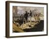 Episode de l'expédition du Mexique en 1838,-Horace Vernet-Framed Giclee Print