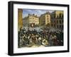 Episode des journées de juillet 1830-null-Framed Giclee Print