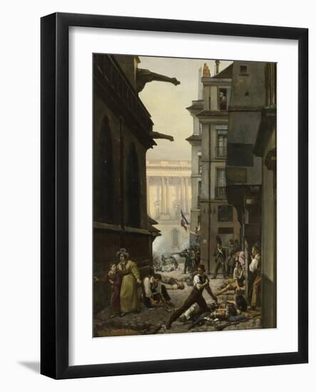 Épisode du 29 juillet 1830, au matin-Paul Carpentier-Framed Giclee Print