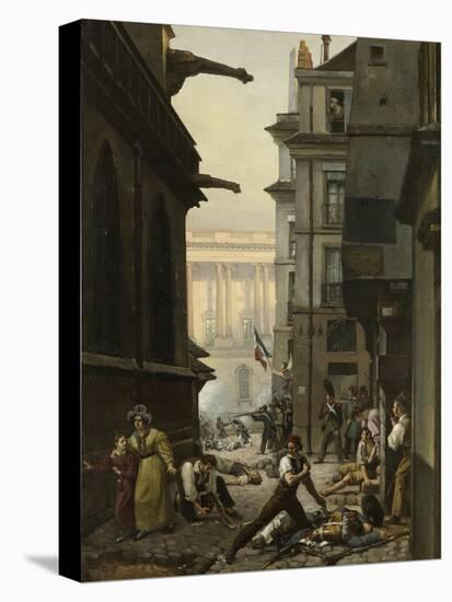 Épisode du 29 juillet 1830, au matin-Paul Carpentier-Stretched Canvas