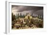 Episode from Battle of Solferino, June 24, 1859, Second War of Independence, Italy-null-Framed Giclee Print