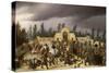 Episode from Battle of Solferino, June 24, 1859, Second War of Independence, Italy-null-Stretched Canvas