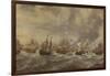 Episode from the Four Days' Naval Battle of June 1666-Willem Van De, The Younger Velde-Framed Giclee Print