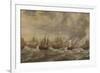 Episode from the Four Days' Naval Battle of June 1666-Willem Van De, The Younger Velde-Framed Giclee Print