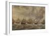 Episode from the Four Days' Naval Battle of June 1666-Willem Van De, The Younger Velde-Framed Giclee Print