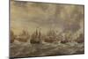 Episode from the Four Days' Naval Battle of June 1666-Willem Van De, The Younger Velde-Mounted Giclee Print