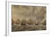 Episode from the Four Days' Naval Battle of June 1666-Willem Van De, The Younger Velde-Framed Giclee Print