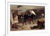 Episode from the Franco-Prussian War, 1875-Alphonse Marie de Neuville-Framed Giclee Print