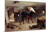 Episode from the Franco-Prussian War, 1875-Alphonse Marie de Neuville-Mounted Giclee Print