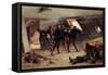 Episode from the Franco-Prussian War, 1875-Alphonse Marie de Neuville-Framed Stretched Canvas