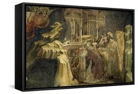 Episode from the Old Testament-Guariento Di Arpo-Framed Stretched Canvas