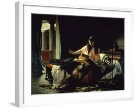 Episode in Life of Fabiola-Cesare Maccari-Framed Giclee Print
