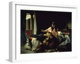 Episode in Life of Fabiola-Cesare Maccari-Framed Giclee Print