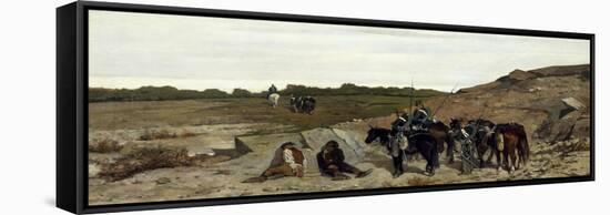 Episode of Campaign Against Brigandage, 1863-Giovanni Fattori-Framed Stretched Canvas