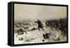 Episode of the War of 1870, Battle of Chenebier, 16th January 1871, 1882-Alphonse Marie de Neuville-Framed Stretched Canvas