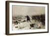 Episode of the War of 1870, Battle of Chenebier, 16th January 1871, 1882-Alphonse Marie de Neuville-Framed Giclee Print