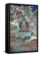 Episodes de la vie de Buddha Câkyamuni-null-Framed Stretched Canvas