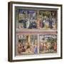 Episodes from the Life of St. Augustine, 1463-65-Benozzo di Lese di Sandro Gozzoli-Framed Giclee Print