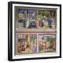 Episodes from the Life of St. Augustine, 1463-65-Benozzo di Lese di Sandro Gozzoli-Framed Giclee Print