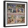 Episodes from the Life of St. Augustine, 1463-65-Benozzo di Lese di Sandro Gozzoli-Framed Giclee Print