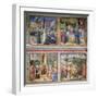 Episodes from the Life of St. Augustine, 1463-65-Benozzo di Lese di Sandro Gozzoli-Framed Giclee Print